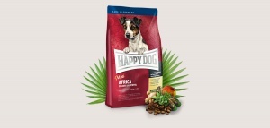 Хэппи Дог мини корм для собак до 10 кг склонных к пищевым аллергиям и чувсвительным пищеварением 4кг&nbsp;