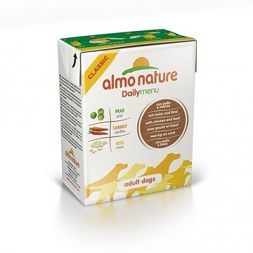 Almo nature (алмо натур) daIlymenu консервы для собак с курицей и говядиной 375 гр&nbsp;