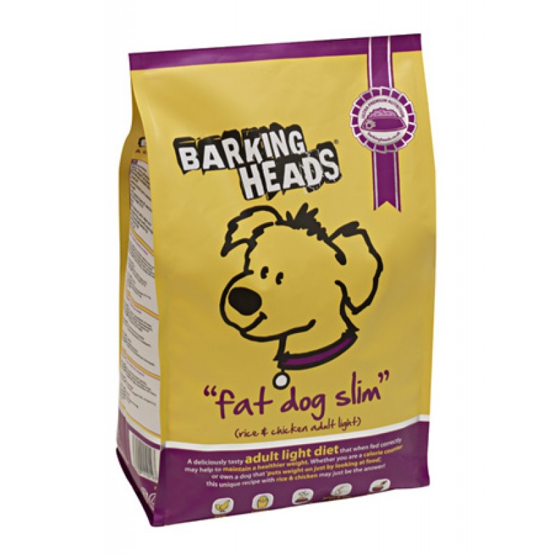 Баркин хэдс (Barking heads) для собак с избыточным весом или чувствительным пищеварением с курицей и рисом худеющий толстячок 12 кг&nbsp;