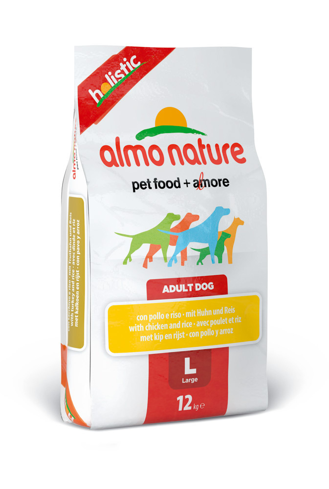 Almo nature (алмо натур) holIstIc корм сухой для собак крупных пород с курицей 12 кг&nbsp;