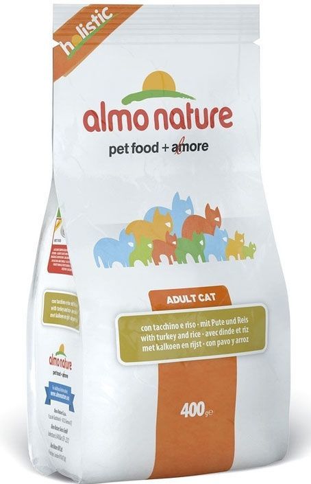 Almo nature (алмо натур) holIstIc корм сухой для кошек с индейкой 12 кг&nbsp;