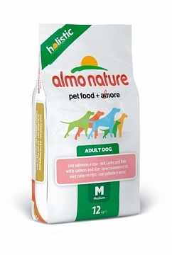 Almo nature (алмо натур) holIstIc корм сухой для собак средних пород с лососем 2 кг&nbsp;