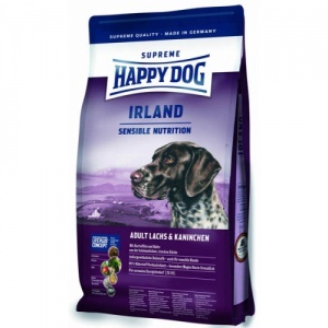 Хэппи Дог суприме корм для собак с проблемной шерстью и кожей лосось кролик 12,5 кг&nbsp;